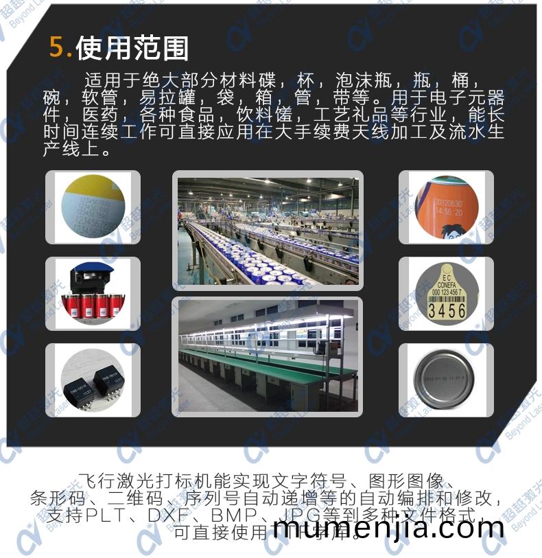 飛行(xing)激(ji)光打碼(ma)機應(ying)用行業(ye)