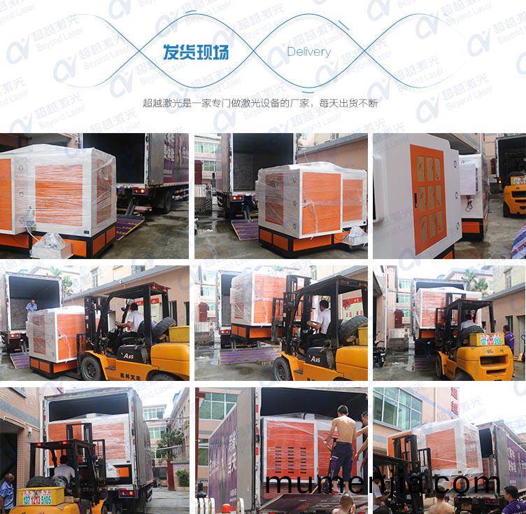 手(shou)機殼3D六軸自動化擦(ca)拭(shi)機(ji)髮(fa)貨(huo)現場