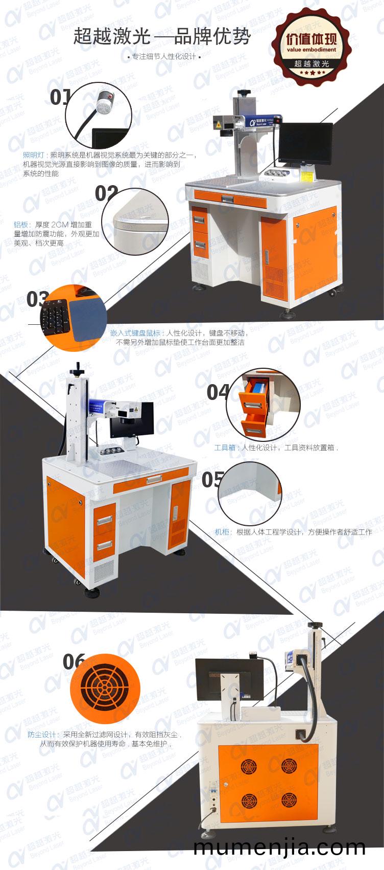 30W光纖(xian)激光打(da)標機超越獨傢(jia)優勢(shi)