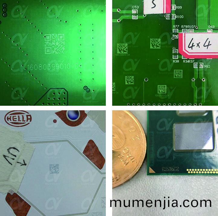 PCB二維(wei)碼(ma)激(ji)光打標(biao)案(an)例